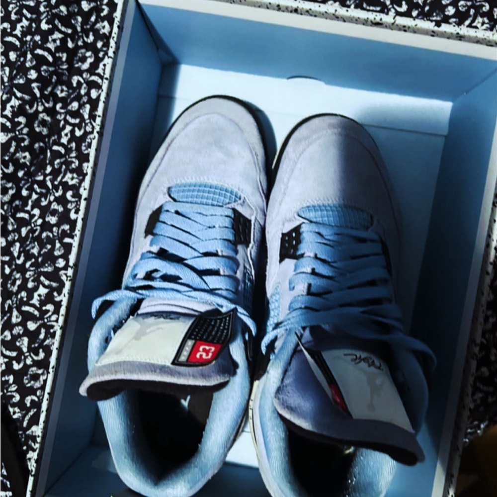 Open to offers .Jordan 4 Retro University Blue